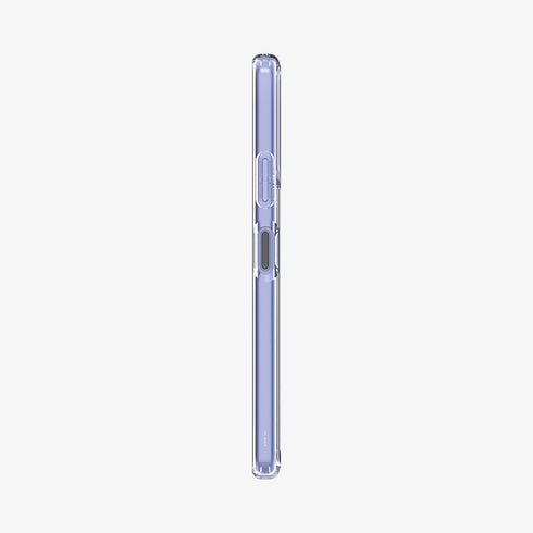 ACS03130 - Sony Xperia 10 III Case Ultra Hybrid in crystal clear showing the back